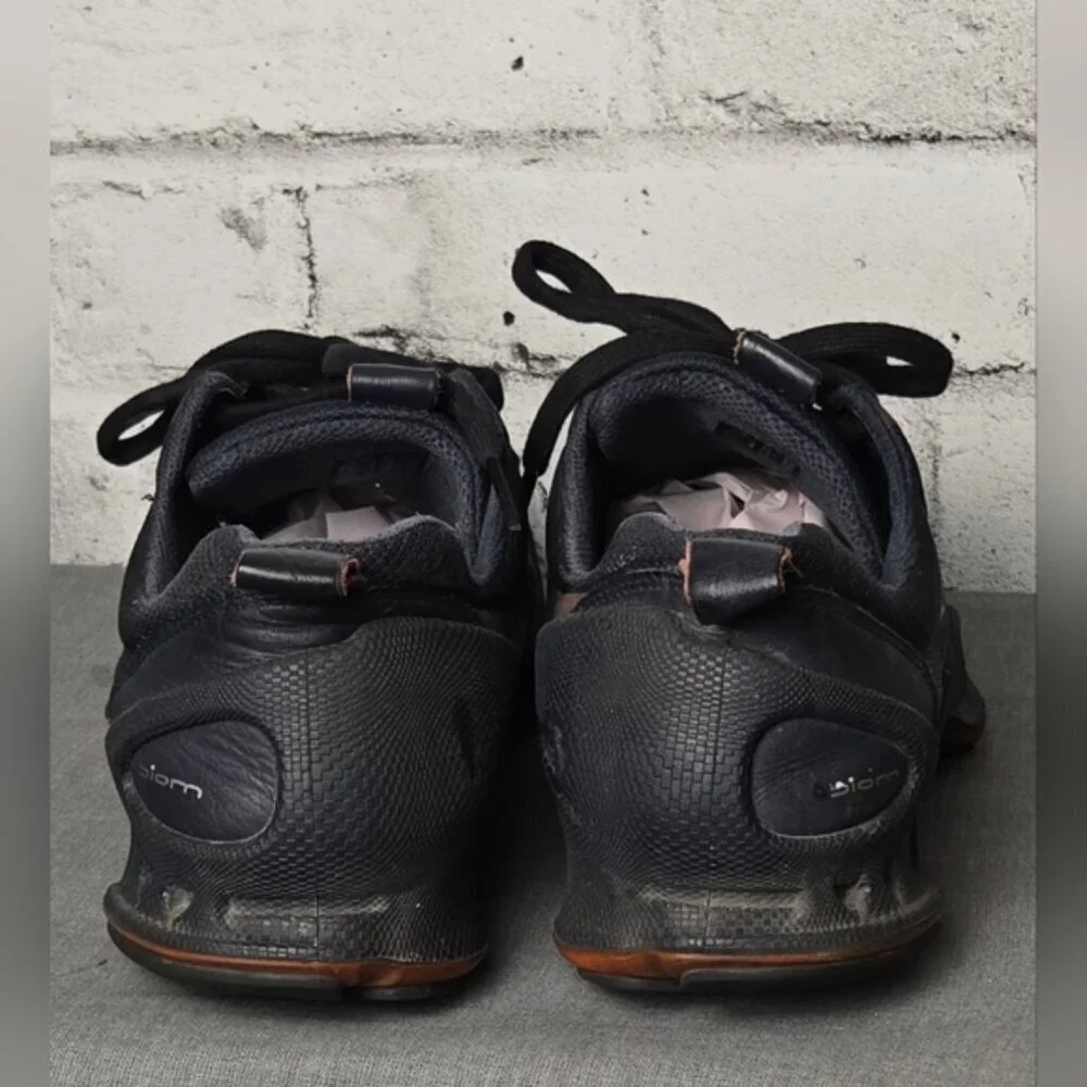 Ecco Biom Aex Athletic Shoes 802824-52124 ~ Navy and Orange